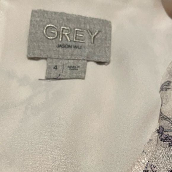 Grey by Jason Wu - Winter Floral Silk Blouse - size 4 - Picture 11 of 15